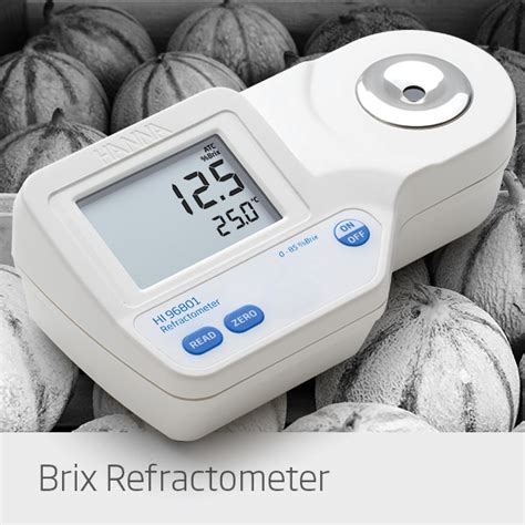 hanna instruments hi 96801 digital refractometer|hanna brix refractometer.